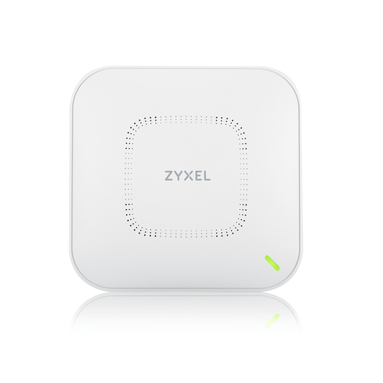 ZYXEL WAX650S, SINGLE PACK 802.11AX 4X4 SMART ANTENNA EXCLUDE POWER ADAPTOR, EU AND UK, UNIFIED AP,R