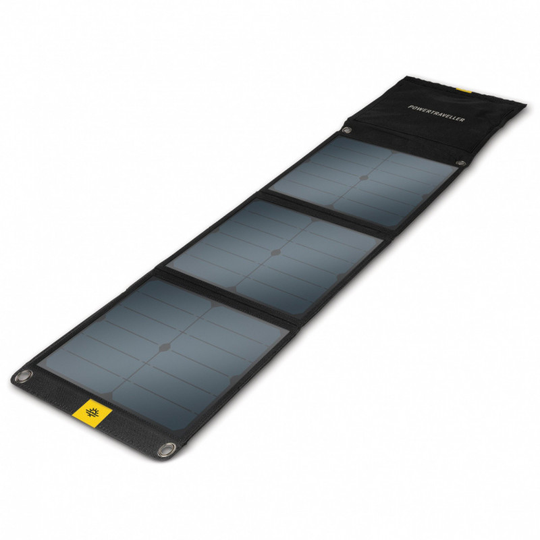Powertraveller Falcon 40, kannettava ja taitettava aurinkopaneeli 40W / 20V