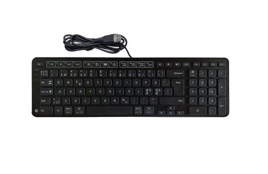CONTOUR BALANCE KEYBOARD BK WIRED-PN VERSION