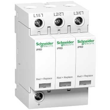SCHNEIDER ELECTRIC IPRD YLIJÄNNITESUOJA, TYYPPI 2, IMAX 20KA, TNC, 3P+PEN, ILMAN HÄLYTYSKOSKETINTA