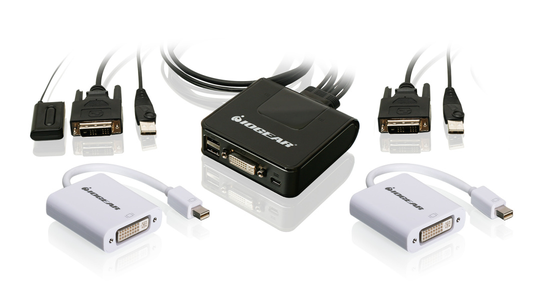 IOGEAR GCS922U And GMDPDVIW6 Bundle