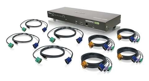 IOGEAR 8-Port Combo VGA KVMP Switch