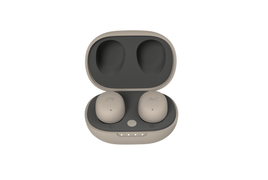 Kreafunk - aPOP in-ear headphones - Ivory sand (KFGT09)