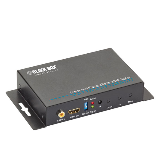BLACK BOX HDMI TO ANALOG VIDEO CONVERTER AND SCALER