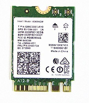 INTEL Dual Band Wireless-AC 8265
