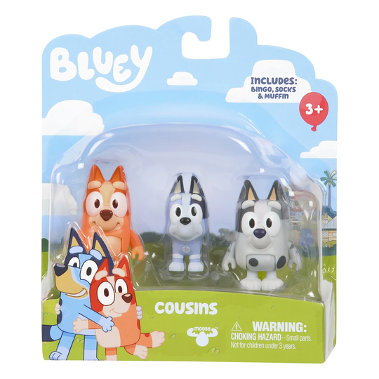 Bluey - S3 Figure 2-Pack - Cousins