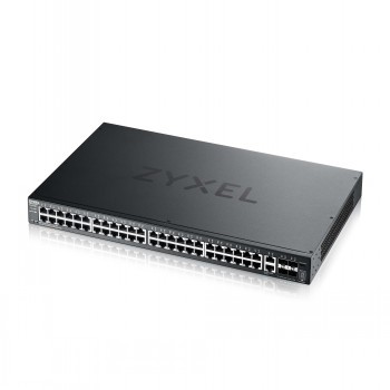 ZYXEL XGS2220-54, L3 ACCESS SWITCH, 48X1G RJ45 2X10MG RJ45, 4X10G SFP+ UPLINK, INCL. 1 YR NEBULAFLEX
