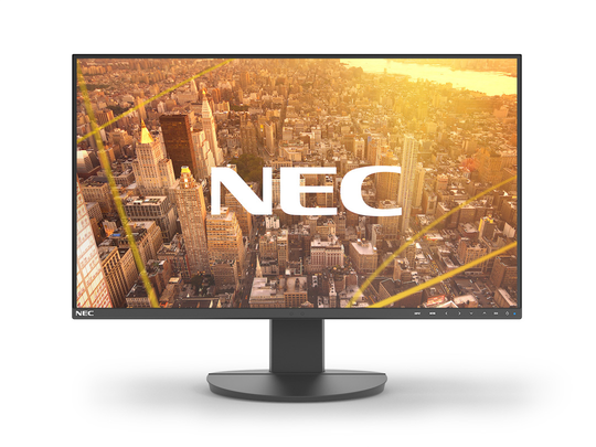 NEC 24" EA242F FHD HAS IPS DP IN/OUT, HDMI, USB-C, VGA BLACK