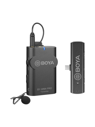 Boya by-wm4 pro k5 langaton mikrofonijärjestelmä (usb type-c)