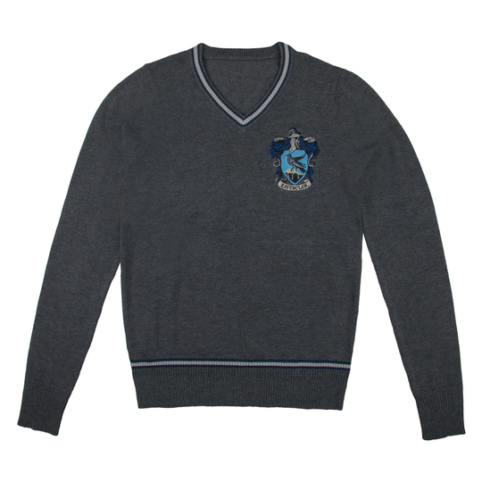 Harry Potter -Ravenclaw - Grey Knitted Sweater - Small