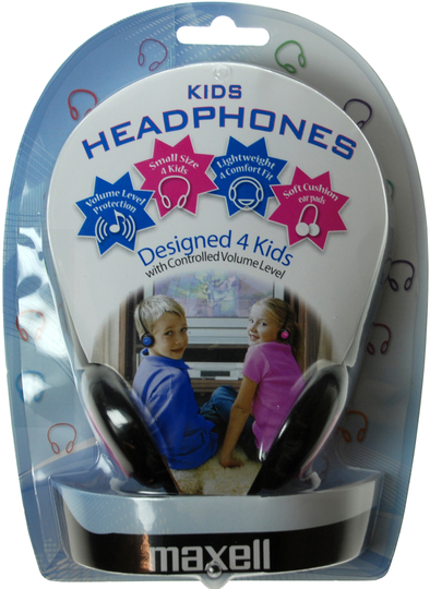 Kids Headphones - Lasten Korvakuulokkeet, Joiden Maksimaalinen äänenvoimakkuus On 90dB, Sininen.