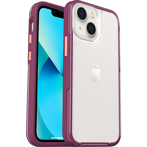 See IPhone 13 Mini/12mini Clear/purple