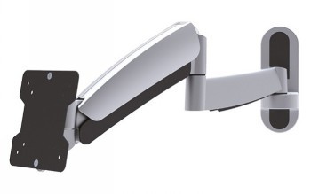NEOMOUNTS BY NEWSTAR FLAT SCREEN WALL MOUNT (HEIGHT ADJUSTABLE SWIVEL ARM) 10-30" SILVER