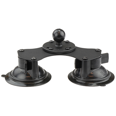 RAM MOUNTS 3.3" 2X IMUKUPPIKIINNIKE, B-KOKO KUULA