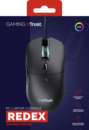 TRUST GXT981 REDEX GAMING MOUSE