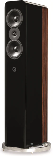 Q-Acoustics Concept 500, musta ja pähkinä, pari
