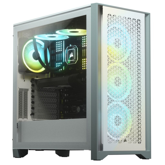 CORSAIR 4000D Airflow Temp Glass Mid Wht