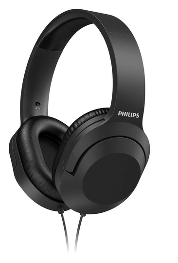 PHILIPS STEREO HEADPHONES, OVEREAR, 2M CABLE