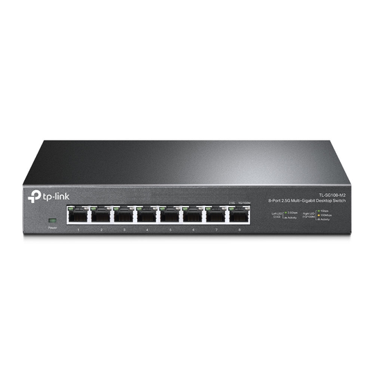 8-Port 2.5G Multi-Gigabit Desktop Switch