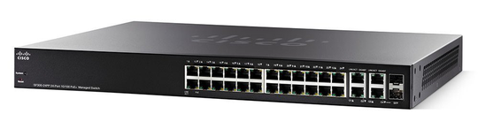 Cisco SF350-24P 24-port 10/100 POE Manag