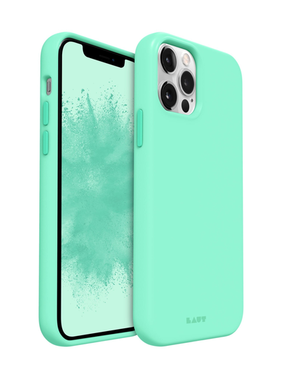 Huex pastels iphone 12/12 pro -suojakuori - mint