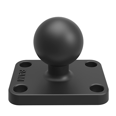 RAM MOUNTS B-KOKO 1.0" KUULA, 4 KIINNITYSAUKON 1.0" X 1.5" ALUSTA