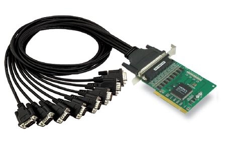 Serial Port Card, 8-port, 32/64-bit PCI