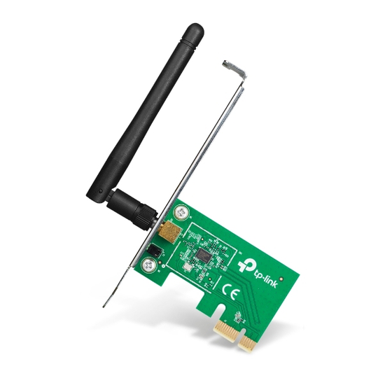 PCIExpress Card Wireless Net 150Mbps 802.11b/g/n Antenna
