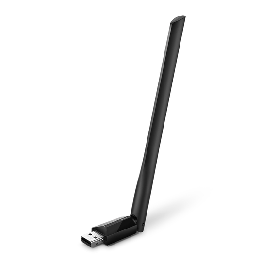 AC600 High Gain Wi-Fi Dual Band USB Adapter,433Mbps At 5GHz + 200Mbps