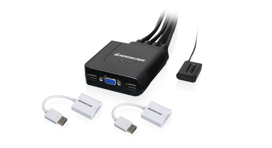 IOGEAR GCS72U And GDPVGAW6 Bundle