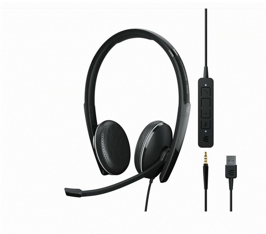 EPOS ADAPT 165 USB II , USB WIRED DOUBLE-SIDED 3.5MM + USB