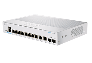 CBS350 Managed 8p GE Ext PS 2x1G Combo