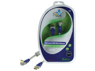 HDMI High Speed uros 19p kulma uros 19p johto 2,5 m