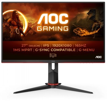 AOC 27G2SPU 27" FHD IPS HAS DP/HDMI 165HZ FREESYNC