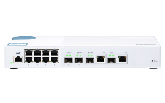 8 Port 1Gbps, 2 Port 10G SFP+/ NBASE-T Combo,2 Port 10G SFP+