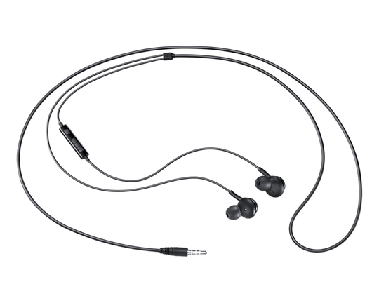 SAMSUNG EARPHONES BLACK (3.5MM)