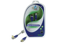 HDMI High Speed uros 19p kulma uros 19p johto 5 m