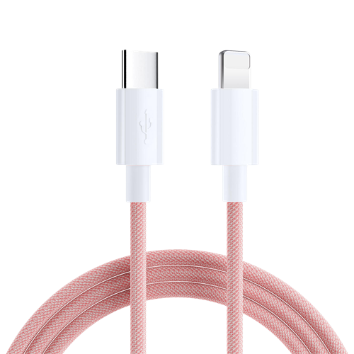 Boost USB-C To Lightning Cable 20W 1m, Pink