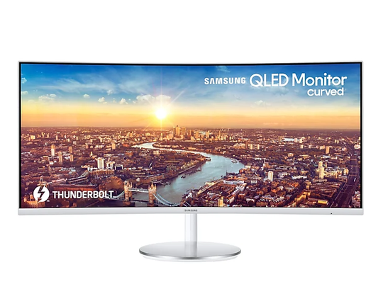 SAMSUNG C34J791 34" 21:9 CURVED (1500R) 3440X1440, QUANTUM DOT, 4MS, 100HZ, USB-C(TBT3)X2/DP/HDMI, W