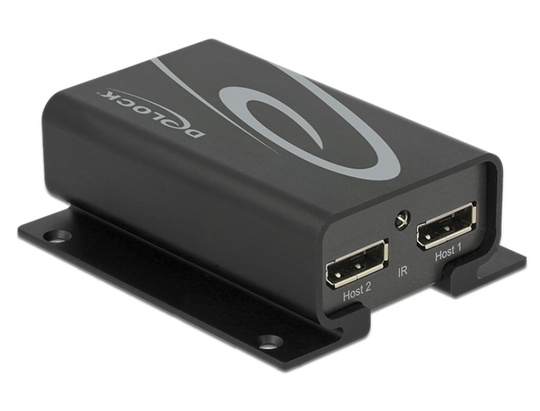 Displayport 1.2 Switch 2 X Displayport In > 1 X Displayport
