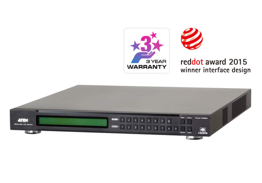 8x9 4K HDMI Matrix Switch With Scaler
