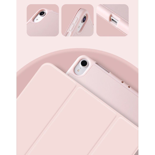 Tech-Protect Smartcase Apple iPad 10.2 2019 / 2020 /2021 Suojakuori - Ruusukulta"