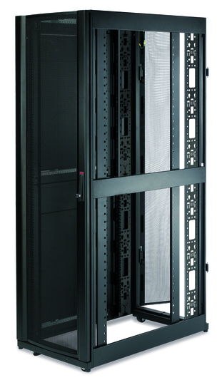 APC NETSHELTER SX 42U SERVER RACK ENCLOSURE 600MM X 1070MM W/ SIDES BLACK