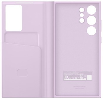SAMSUNG CLEAR VIEW WALLET COVER S23 ULTRA LILAC
