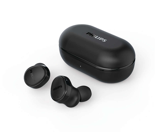 Philips Audio - TAT4556 Wireless Earbunds - Black
