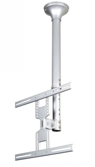 NEOMOUNTS BY NEWSTAR FLAT SCREEN CEILING MOUNT (HEIGHT: 64-105 CM) 32-60" SILVER