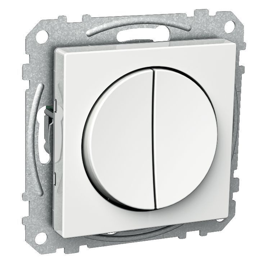 SCHNEIDER ELECTRIC EXXACT 6+6-KYTKIN PYÖREÄ JOUSILIITOS VALKOINEN