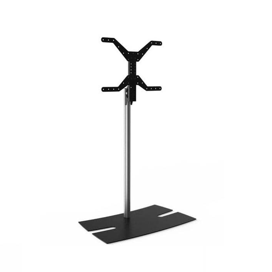 LUX-UP T 1560XL-B musta lattiajalusta 40"-85" näytöille
