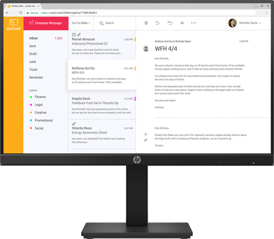 HP P24h G4 24inch FHD Monitor