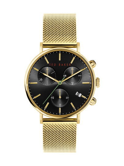 Mimosaa chrono 41mm -rannekello, nahkaranneke